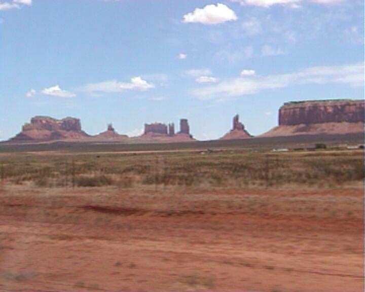 Monumentvalley von weitem
