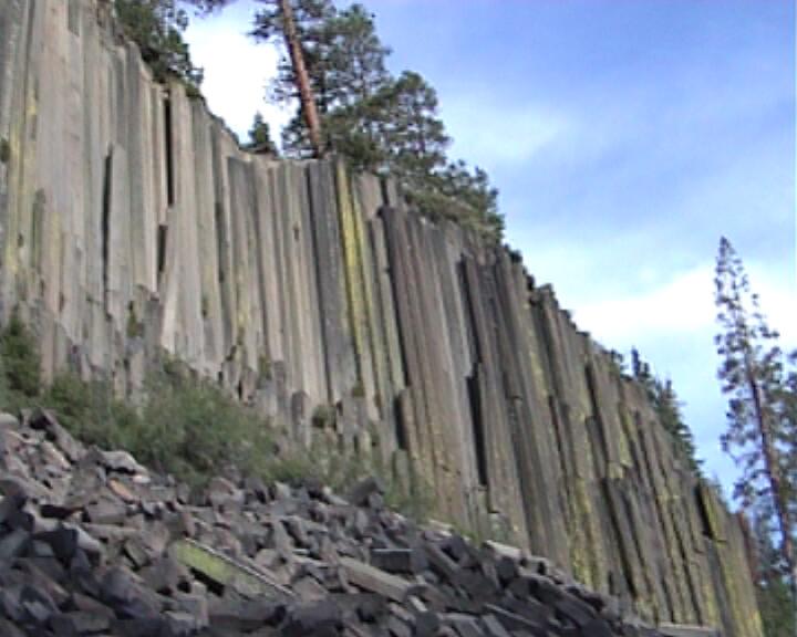 Basaltsäulen von Devil's Postpile